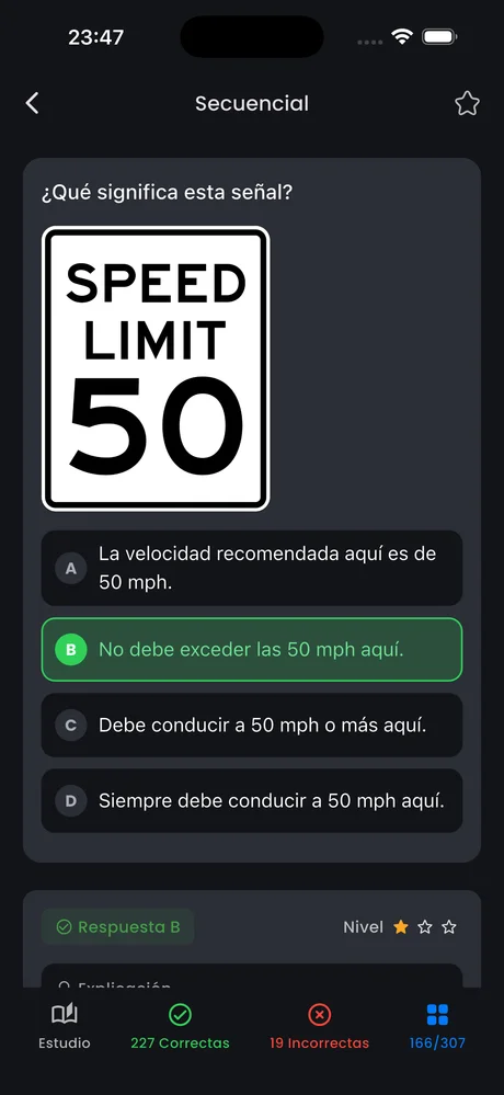 WA Driver: Modo oscuro