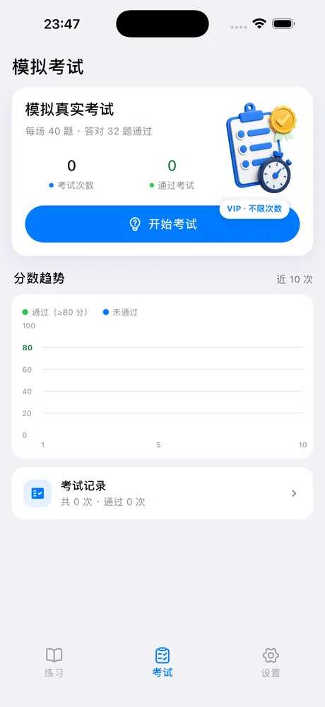 WA Driver:模拟考试