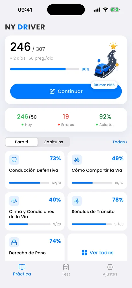 NY Driver: Inicio