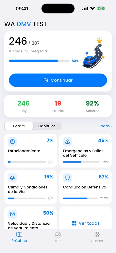 WA Driver: Inicio