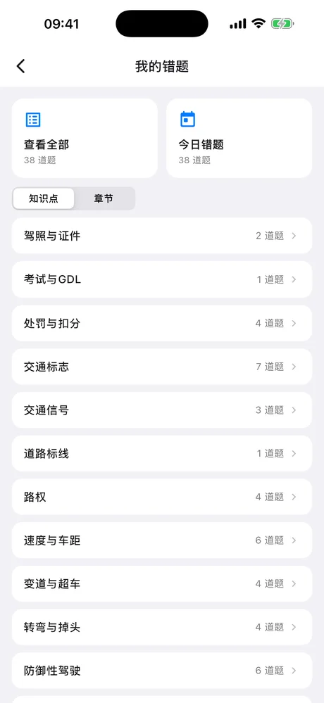 NJ Driver:错题